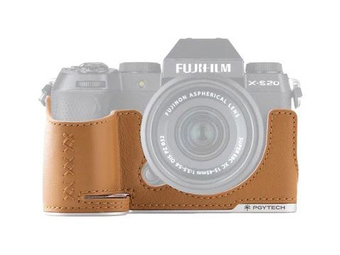X-M5」「X100VI」などに対応したPGYTECHのレザーカメラケース