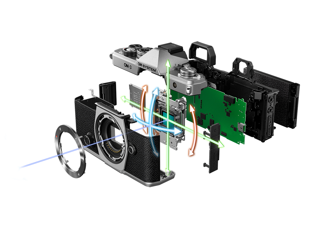 定評のある手ぶれ補正はブレにそこまで気を取られないため、撮影に集中できる利点がある。小型軽量ボディーと合わせて、手持ちでも表現を狭めることなく被写体に向き合える