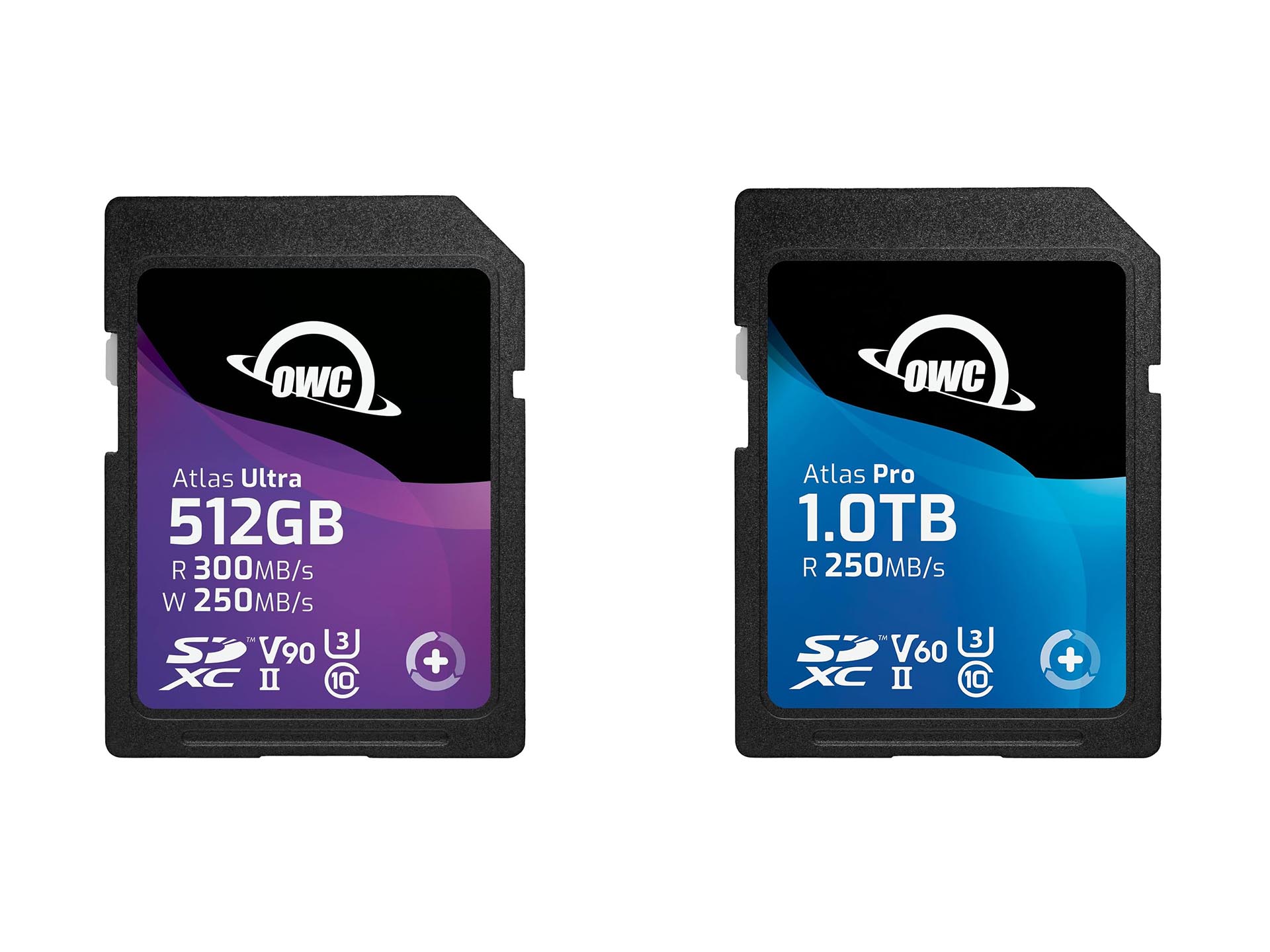 左からAtras Ultra V90 512GB、Atlas Pro V60 1TB