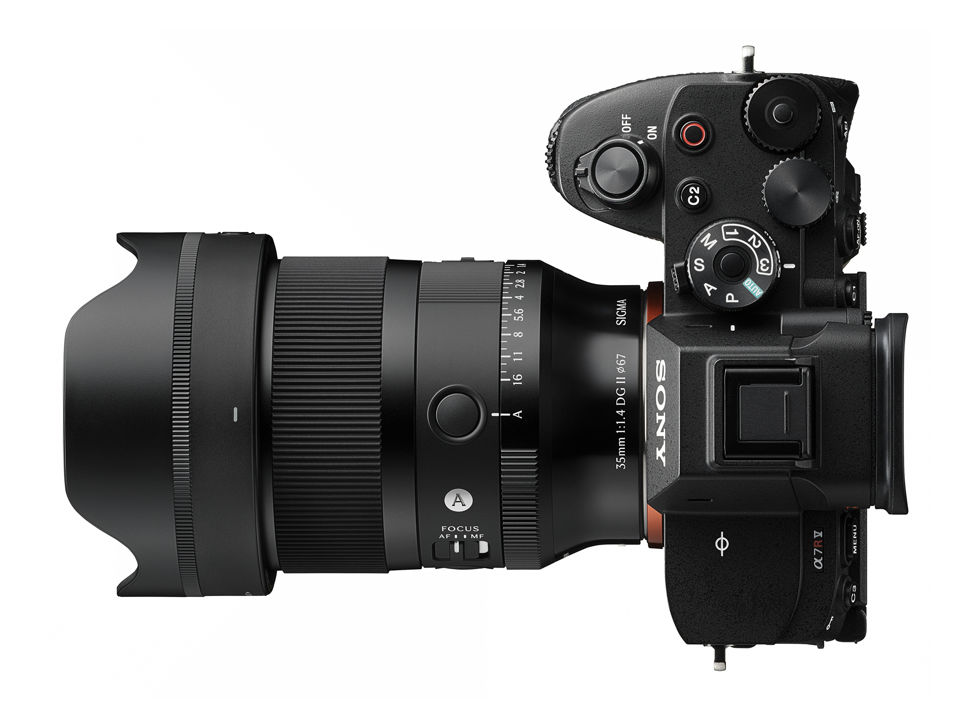 α7R Vへの装着イメージ