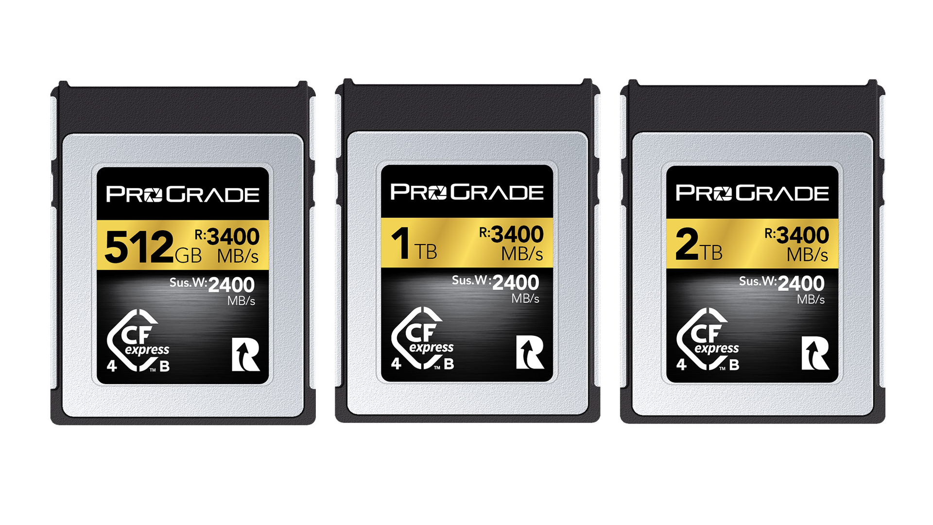 CFexpress 4.0に対応したProGrade DigitalのCFexpress Type B GOLD
