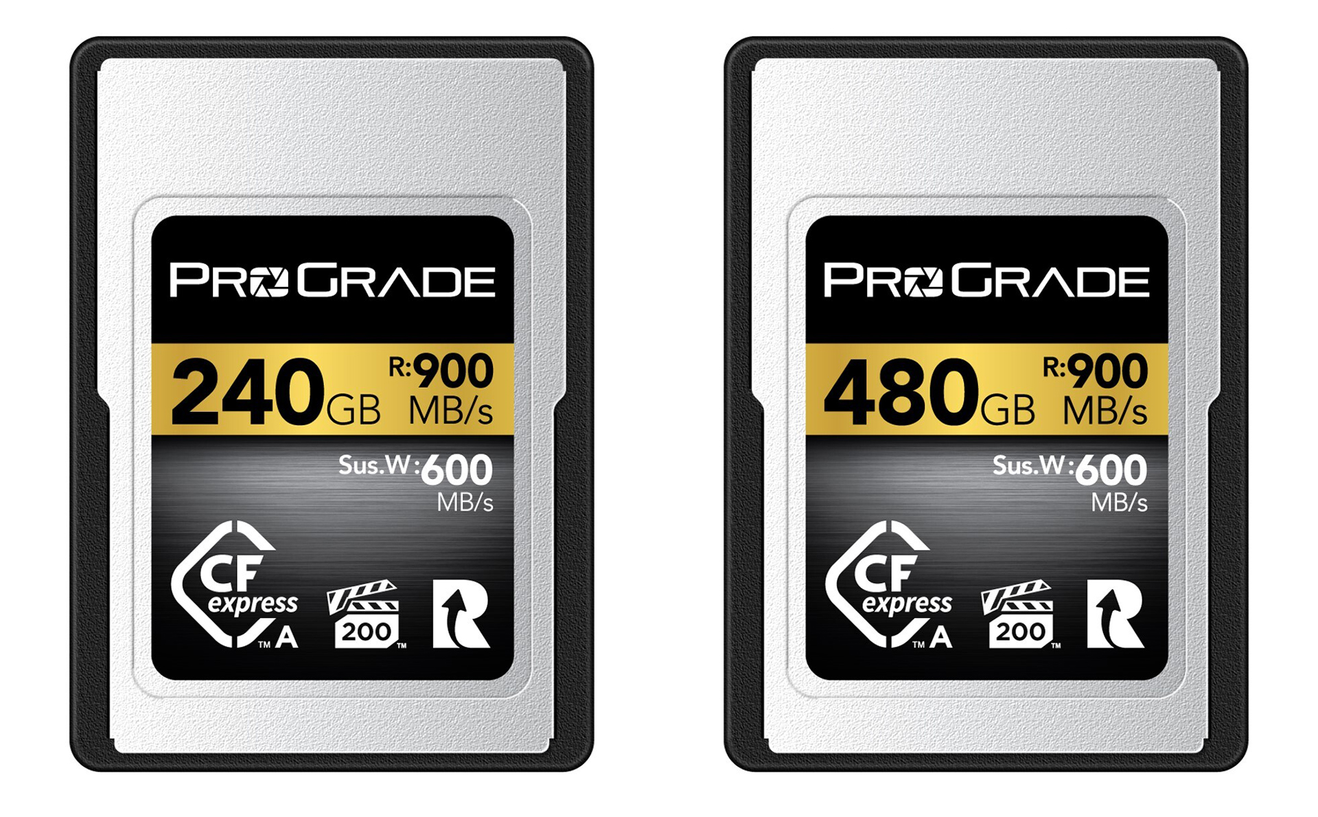 CFexpress Type AもCFexpress 4.0に対応済み。選択肢は年を追うごとに増えている