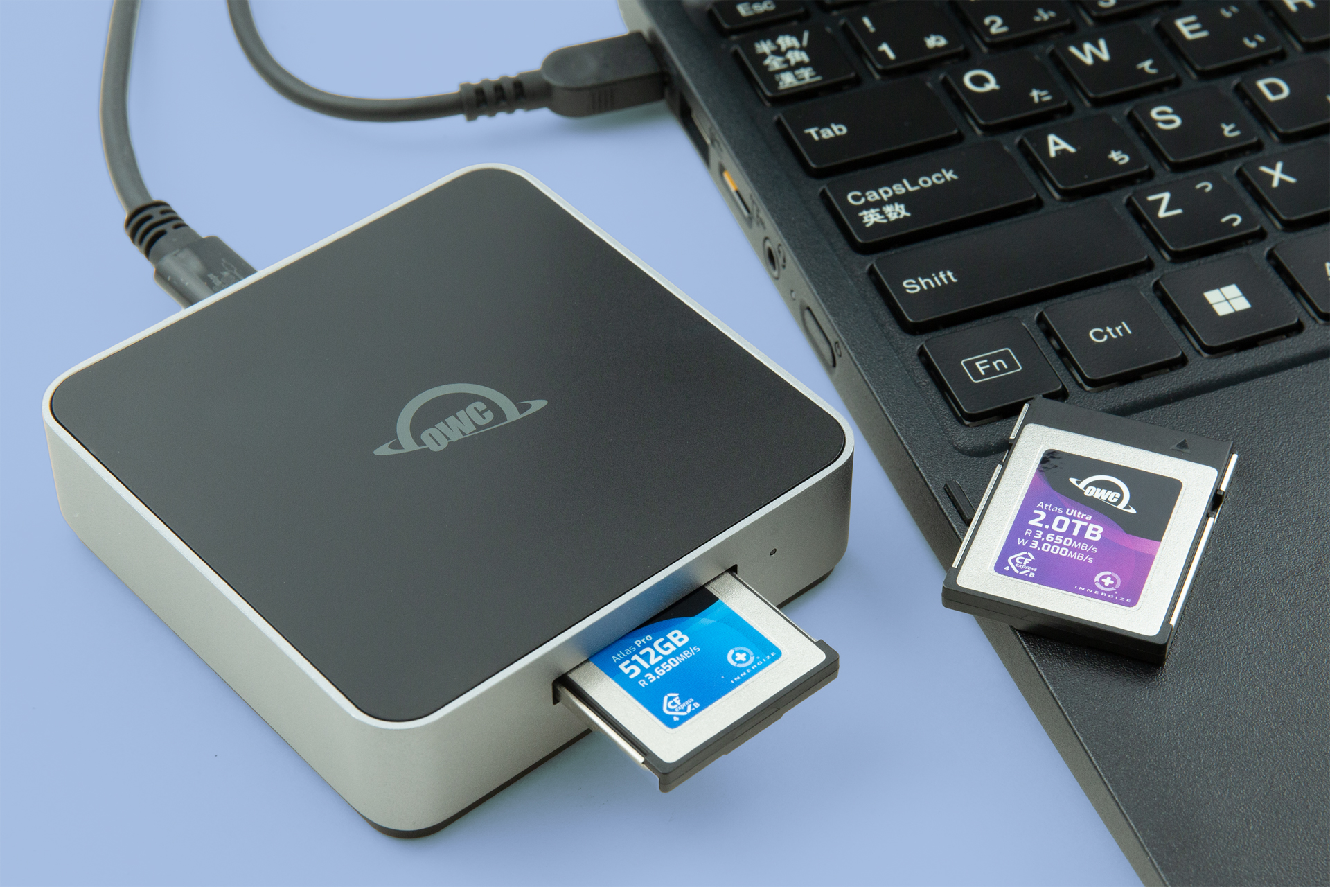 CFexpressはパソコン由来の大容量・高速転送規格。撮影した画像が超高速でパソコンへ取り込める。