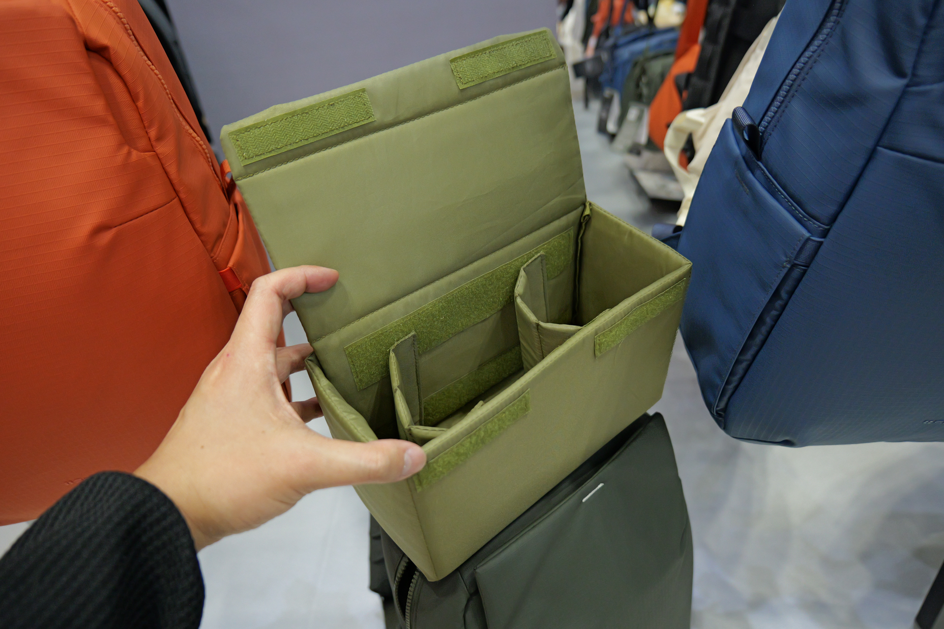 インナーバッグを取り外せる