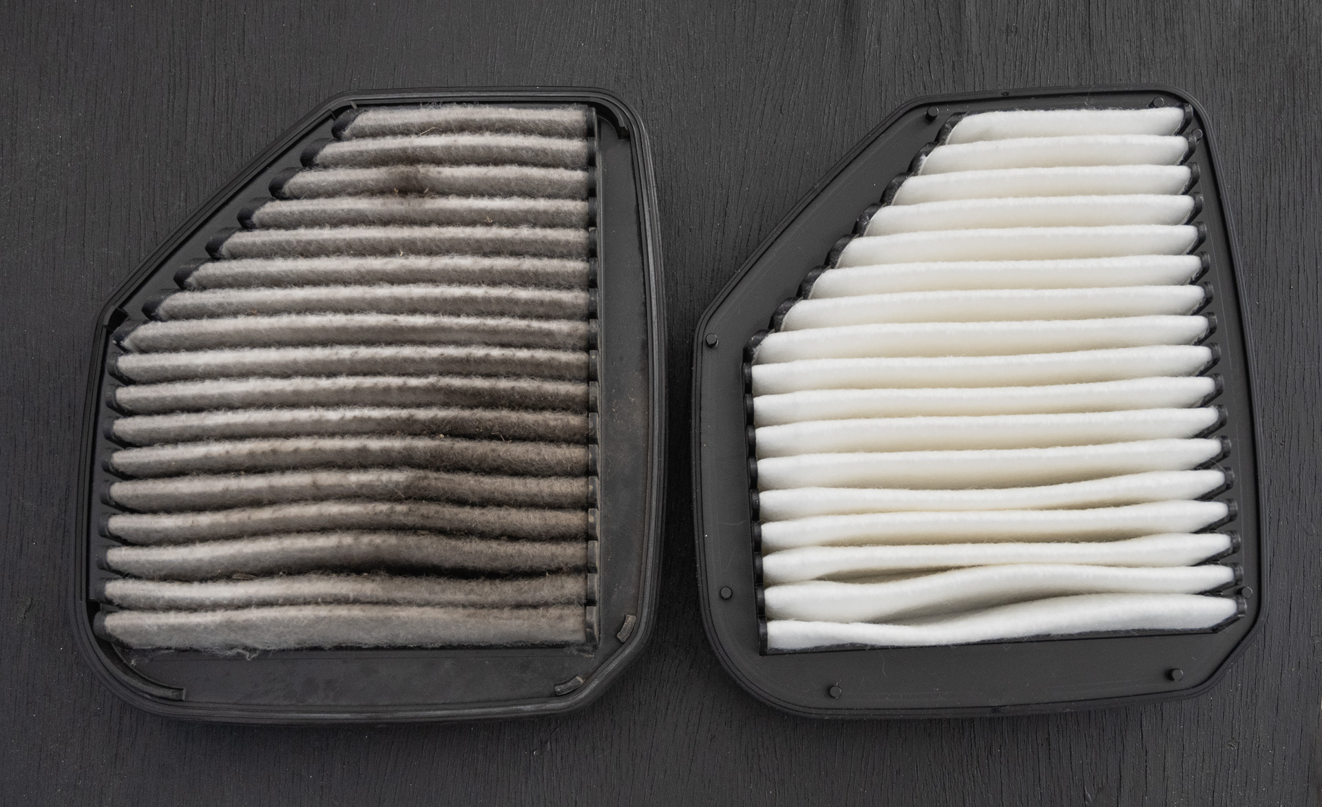 古い方も汚れてはいるが、ドロドロというほどではない