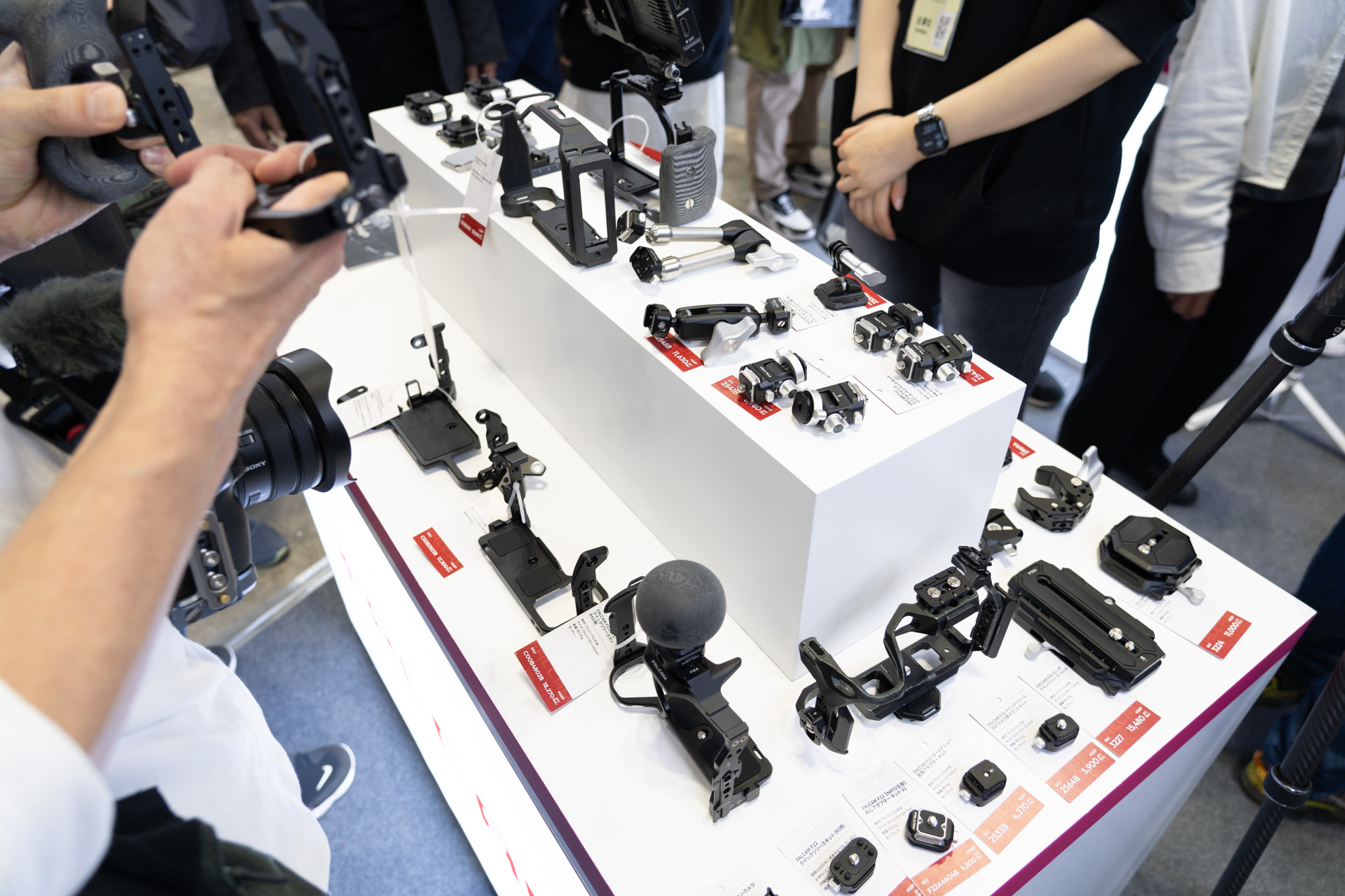 FALCAMもUlanzi傘下のため、コーナーを構えていた