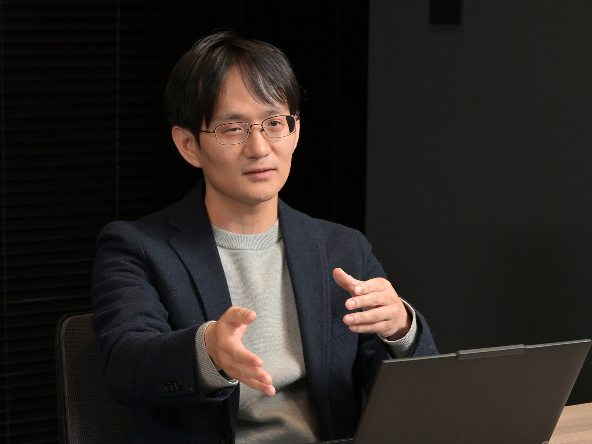 大竹史哲氏（光学設計）光学本部／第三設計部