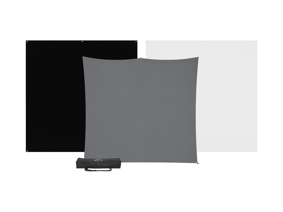 X-Drop Pro バックドロップ 3パックキット 8×8’（2.44×2.44m）