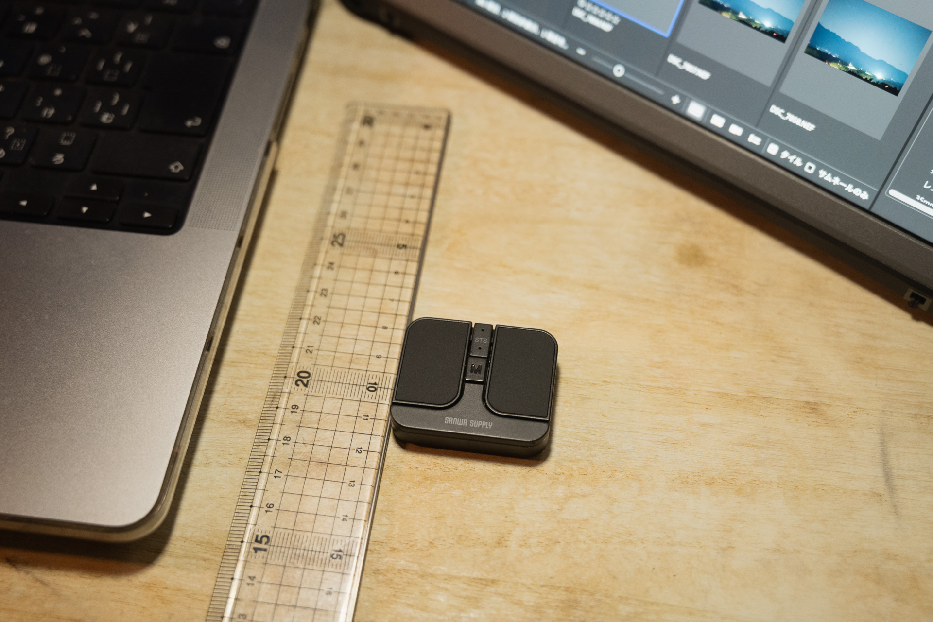 定規をあてて使えるのもお気に入りの理由。