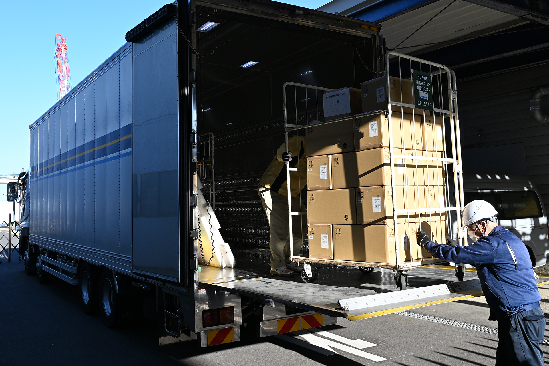 全世界に出荷されていく