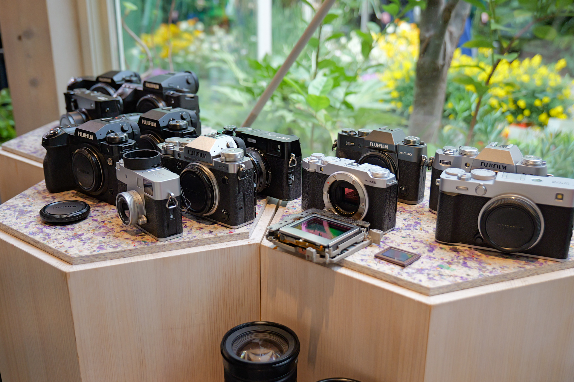 現行モデルもずらりと並ぶ