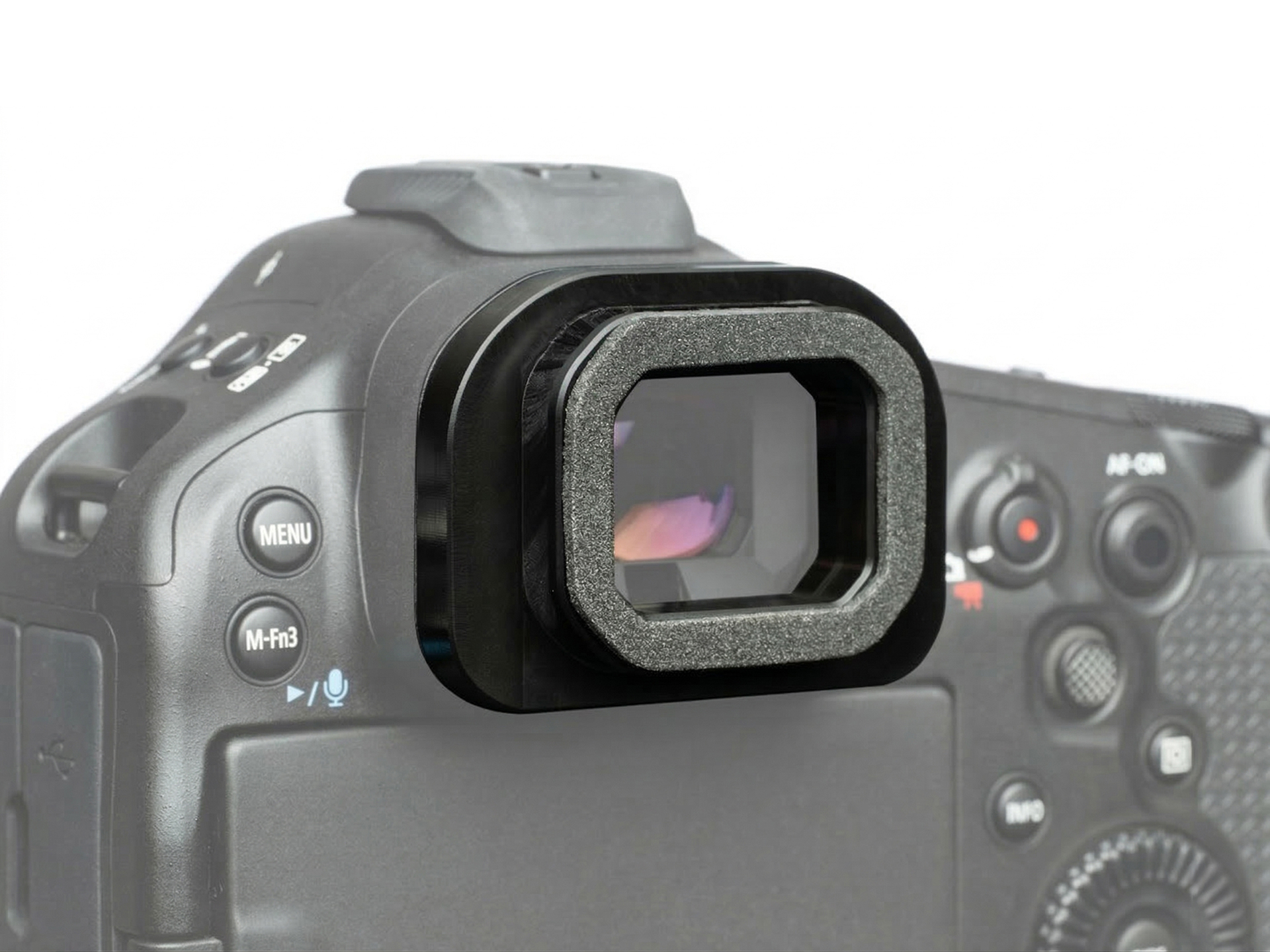 EOS R1用のアイピース「EP-R1」