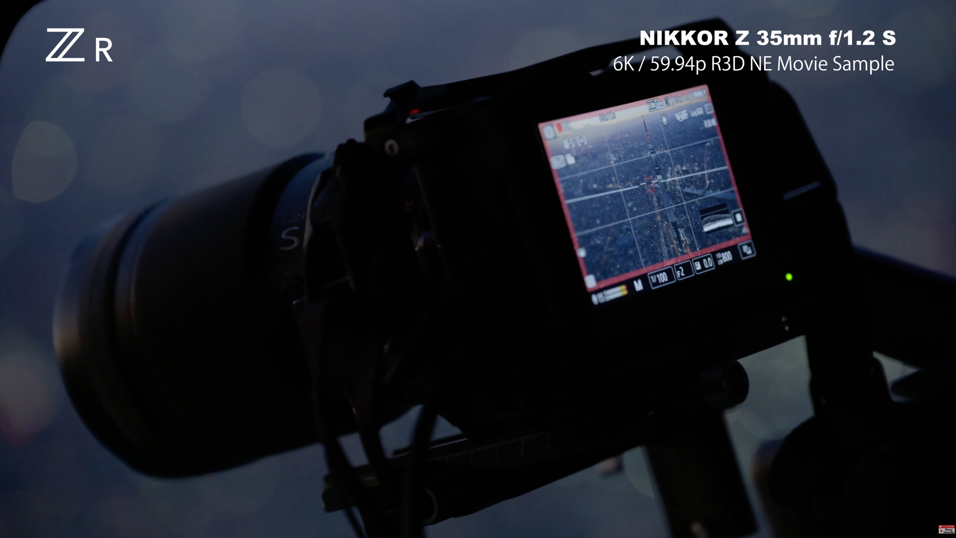 東京夜景空撮 Tokyo Night Skyline 4K | Nikon ZR Helicopter Aerial Footageより