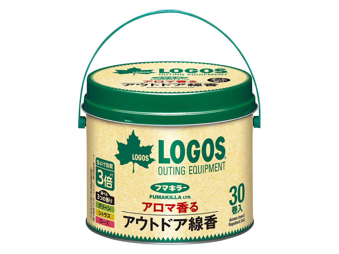 アロマ香るアウトドア線香