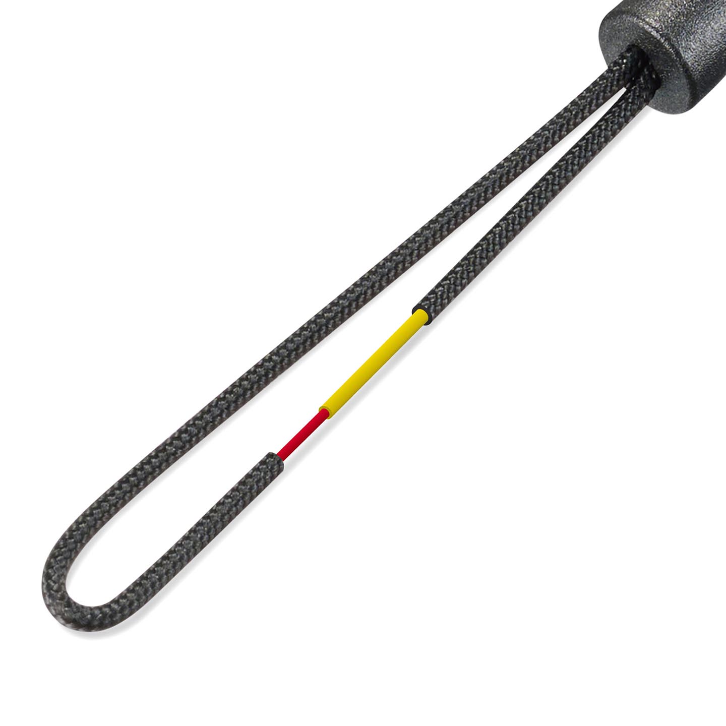 摩耗すると黄色い部分が現れ、交換時期を知らせてくれる