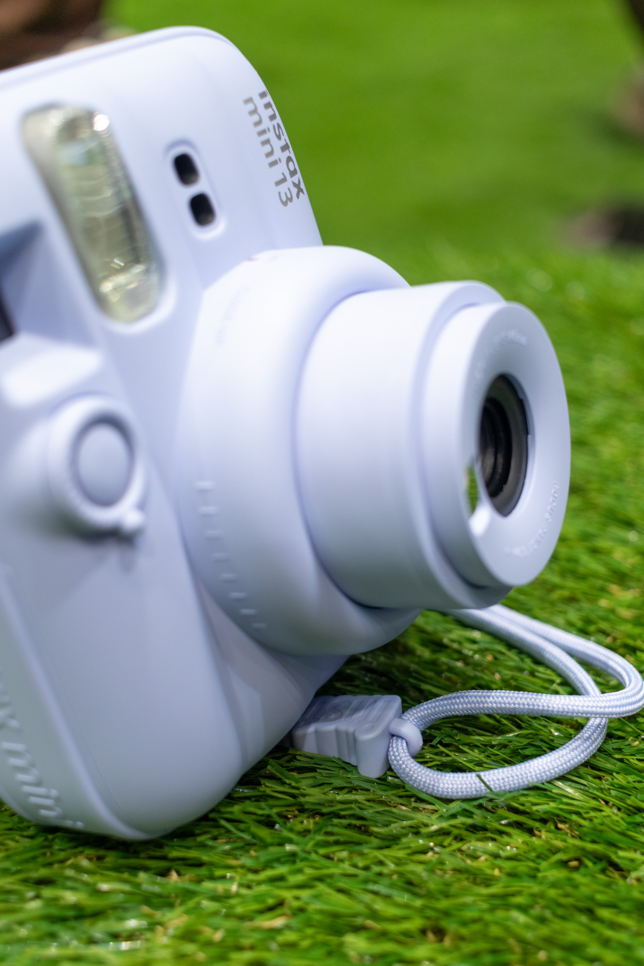 カメラ角度調整アクセサリーを使って角度をつけたところ