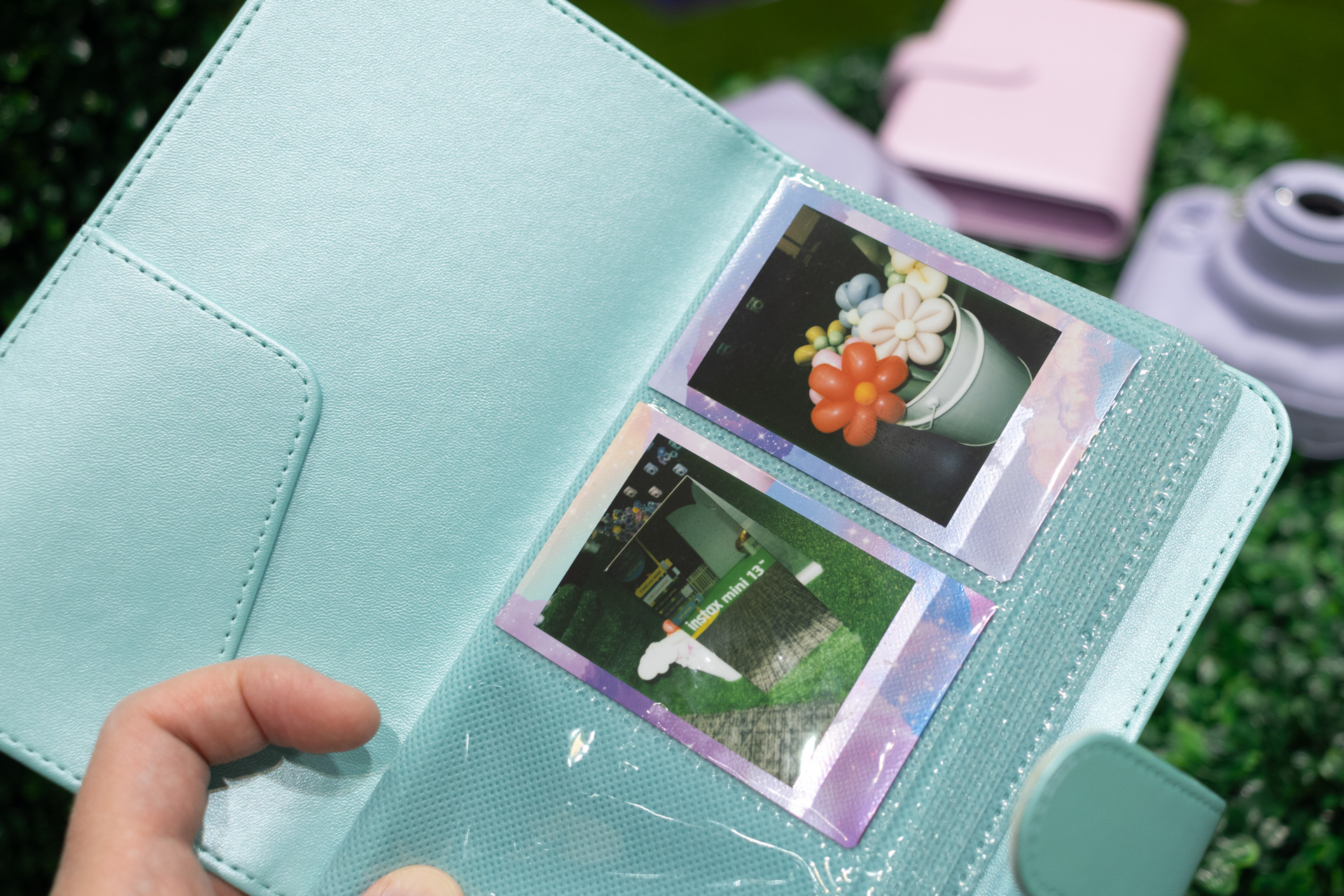 アルバムを開いたところ