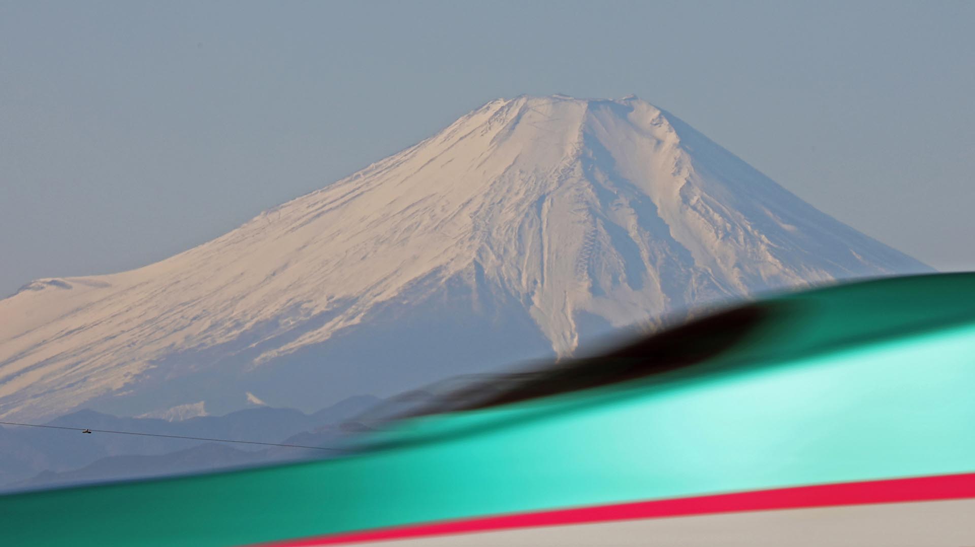 18回 タムロン鉄道風景コンテスト 大賞作品　一般の部 総合グランプリ【さいたま市長賞】「富岳E5景（系）」志水茂氏