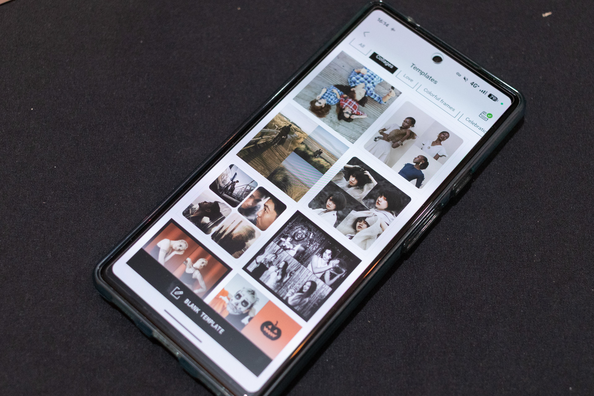 テンプレートの例