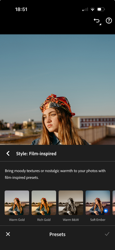 フィルム風プリセット