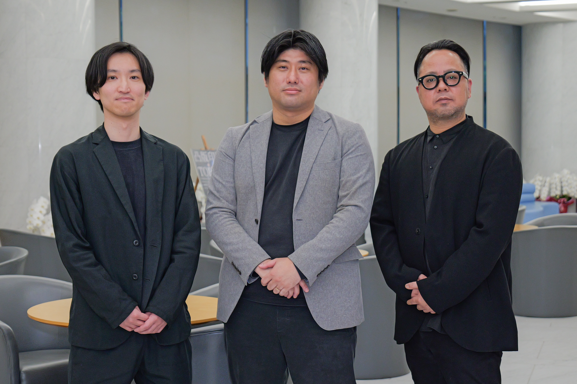 左から松本高明氏、小笠原玄氏、冨山慎一郎氏