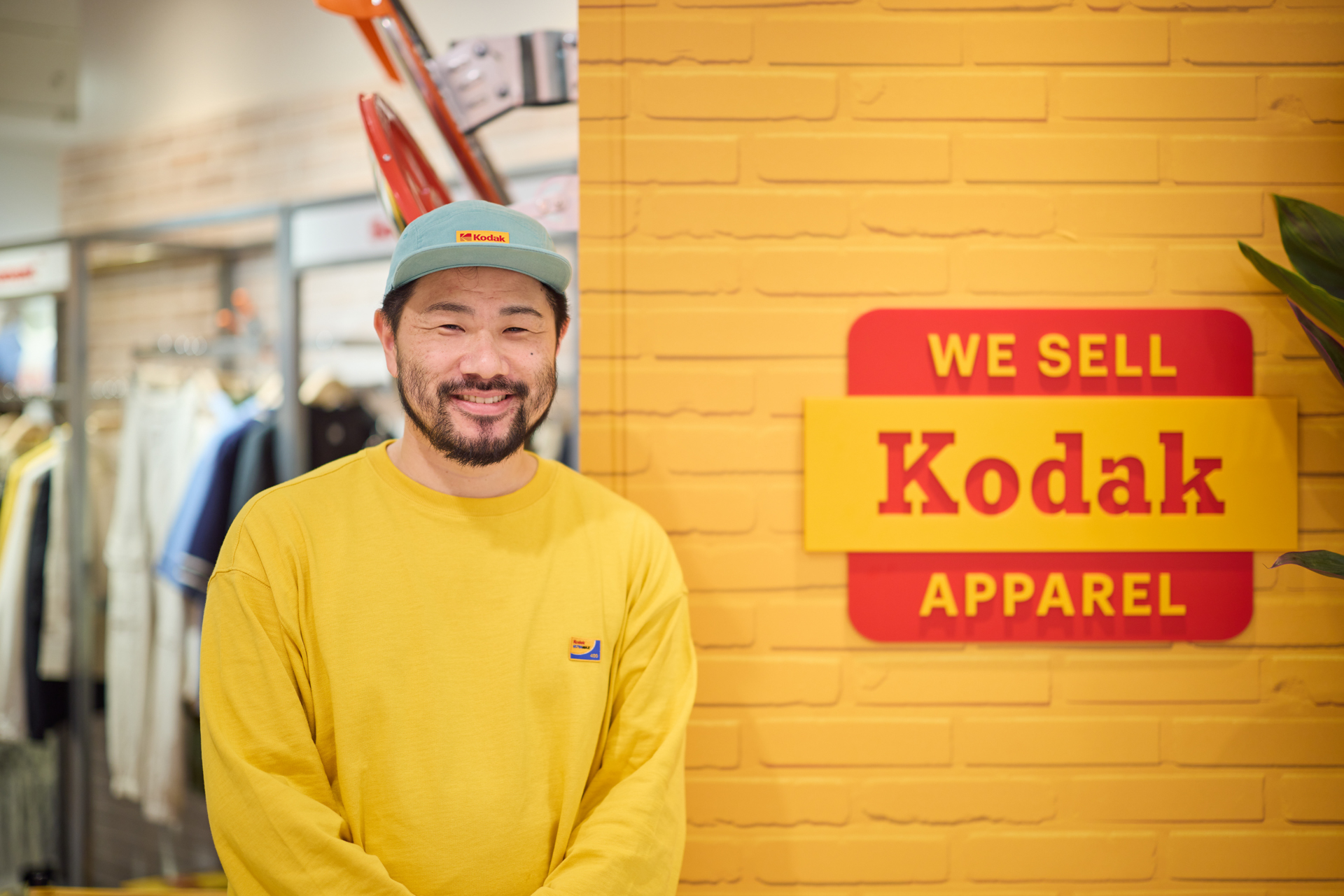 Hilight Brands Japanの小堀優敏社長。スポーツウェアブランド出身で、近年は韓国初のブランド「KIRSH」の日本展開を成功させており、Kodak Apparelの日本での人気確立にうってつけの人材だったといえる