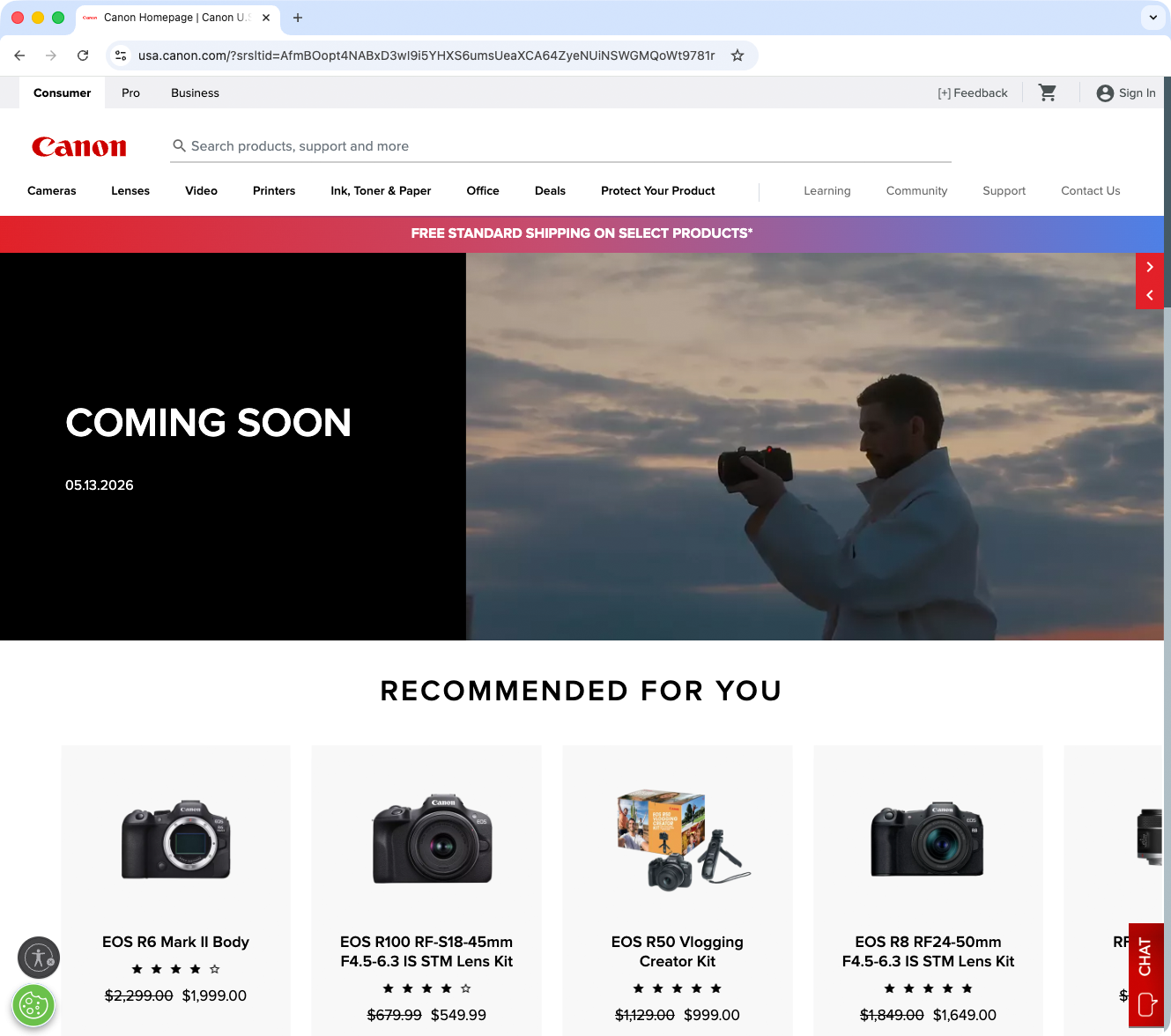 	https://www.usa.canon.com/