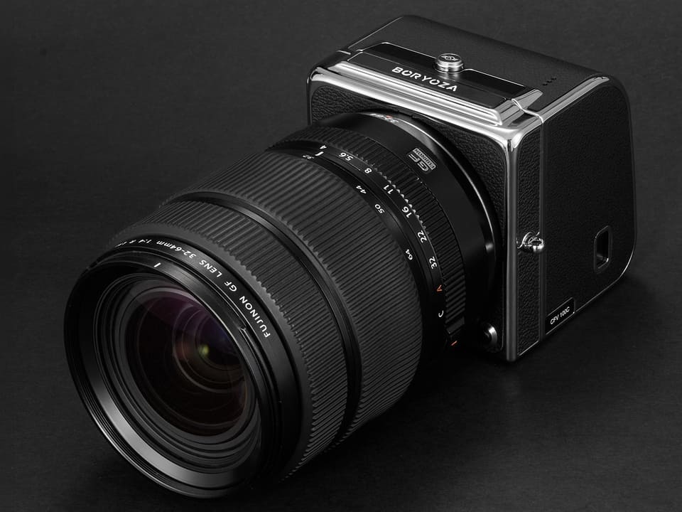 Hasselblad Vシステムに富士フイルムGレンズを装着 - デジカメ Watch