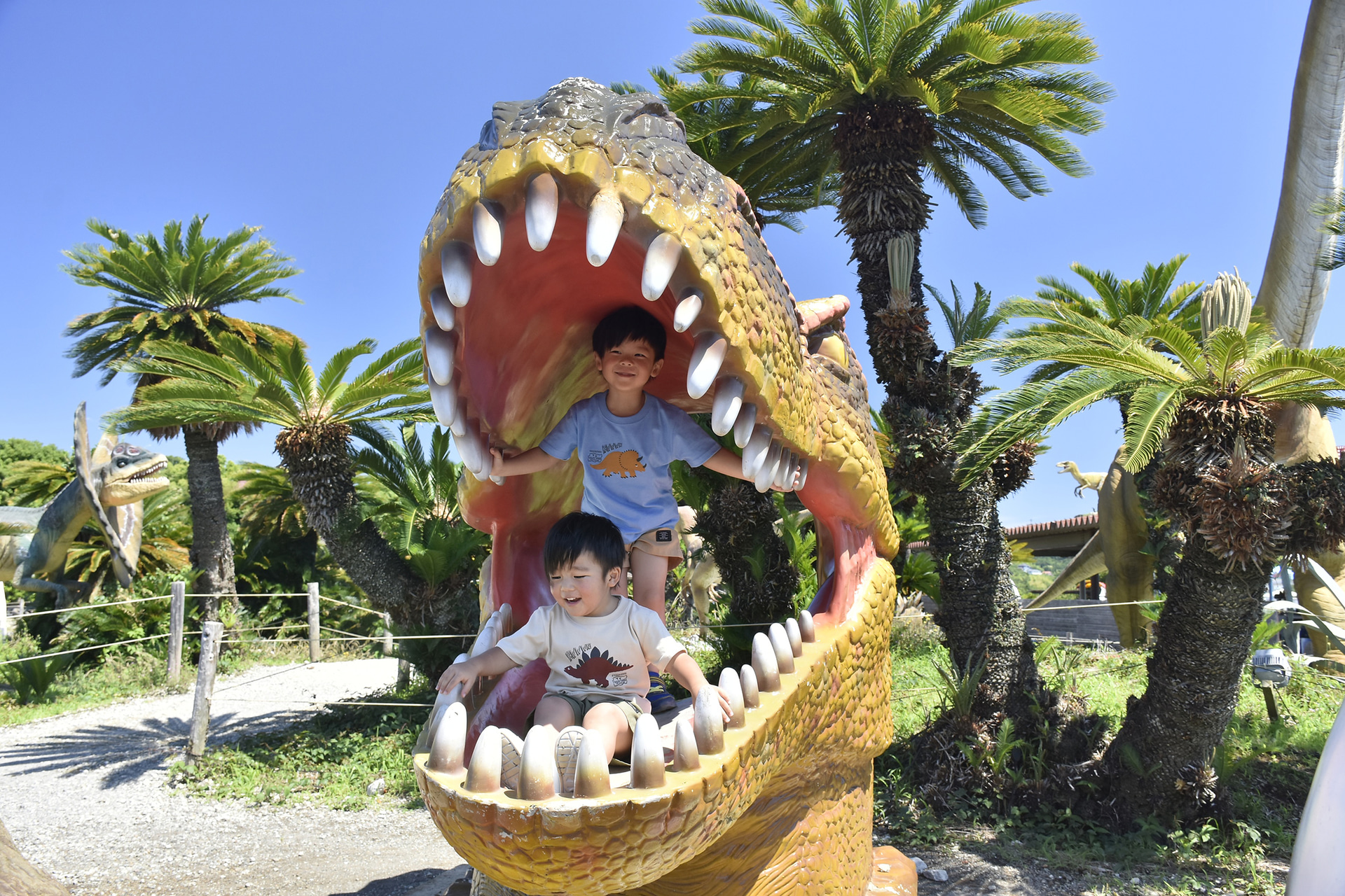 伊豆ぐらんぱる公園「ディノエイジウォークエリア」
