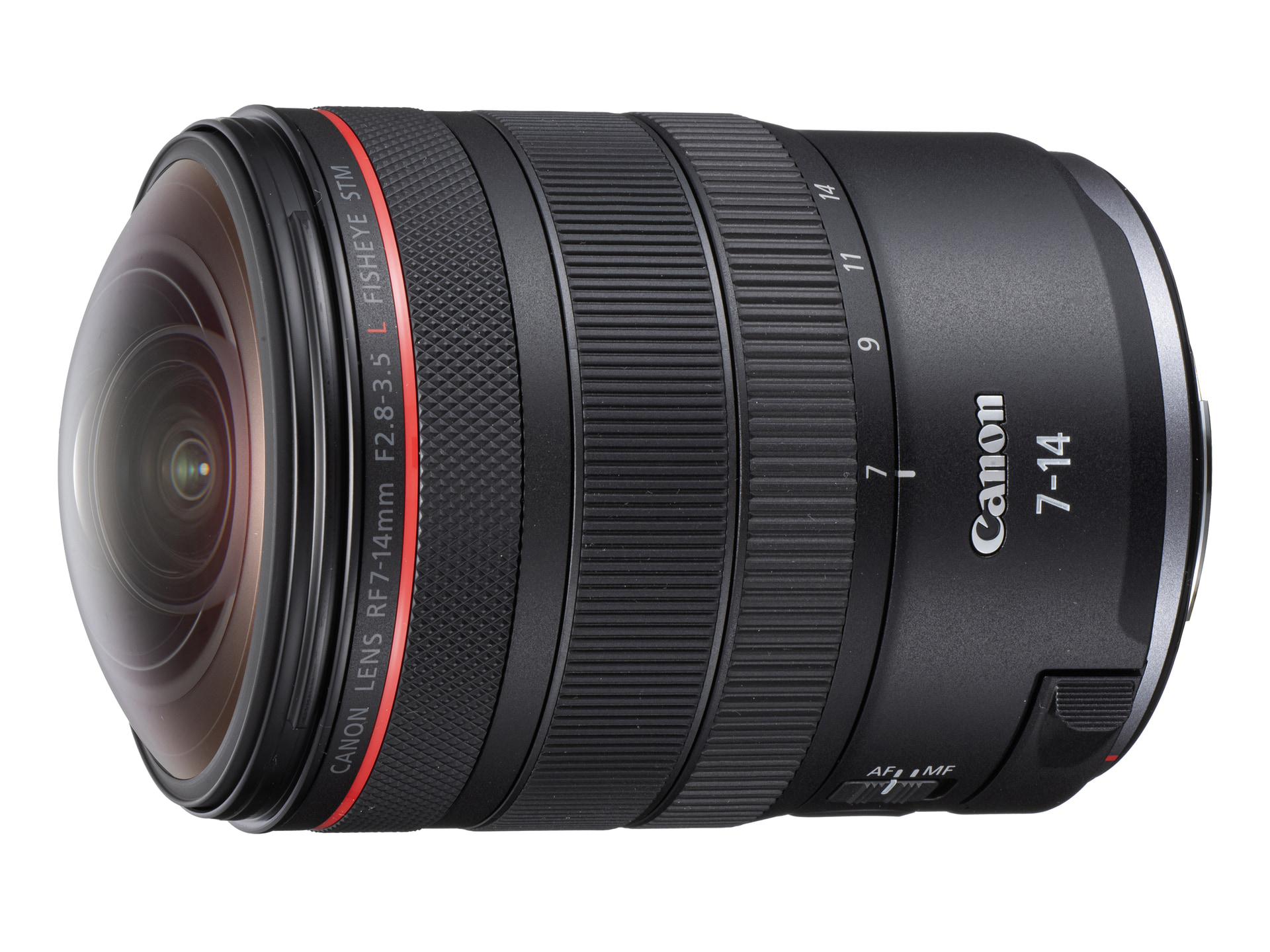 <span class="fnt-110"><b>RF7-14mm F2.8-3.5 L FISHEYE STM</b></span><br>発売日：2026年2月20日<br>キヤノンオンラインショップ参考価格（税込）：25万8,500円