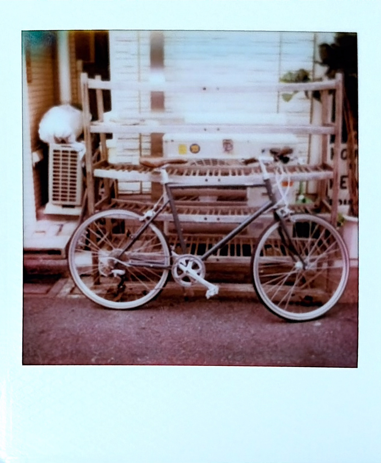 自転車を撮るだけで雰囲気が出る。スマホ写真などとは明らかに違う写り