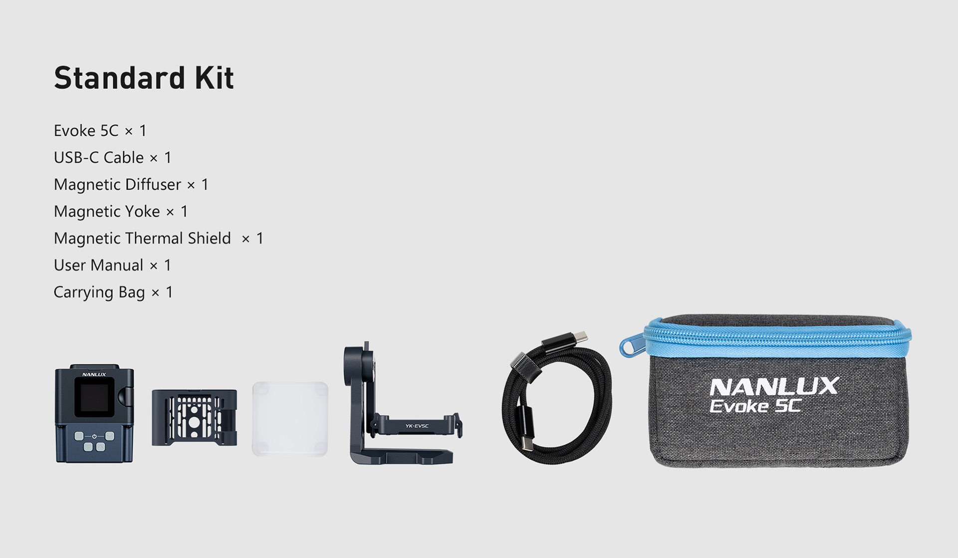 NANLUX Evoke 5C LED Full-color Spot Light