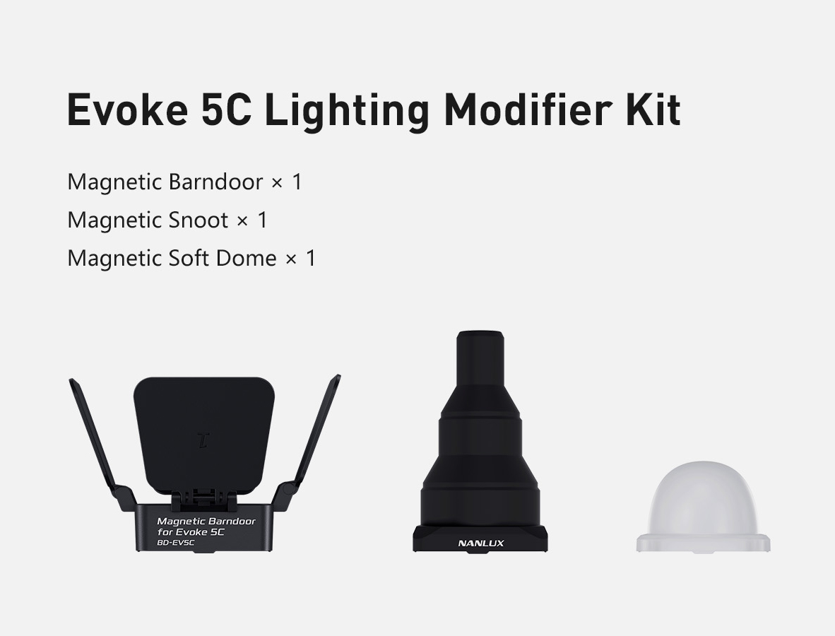 Evoke 5C Lighting Modifier Kit