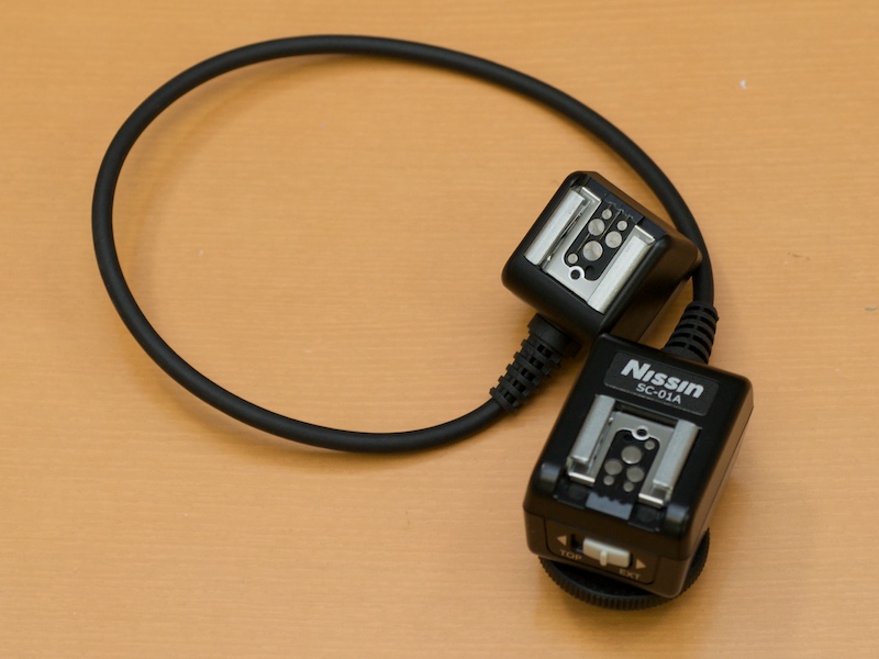 <b>ニッシンジャパン製のシューコードが付属する</b>