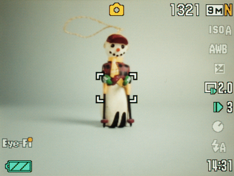 <b>液晶モニターには、向かって左下に「Eye-Fi」の文字が</b>