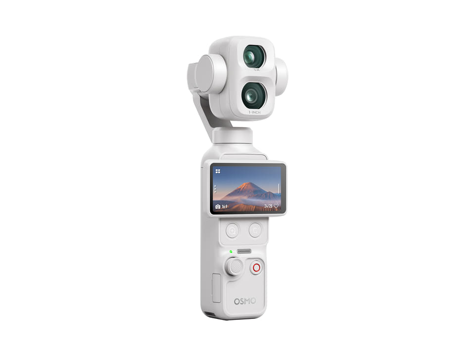デュアルレンズのジンバルカメラ「Osmo Pocket 4P」が国内正式発表