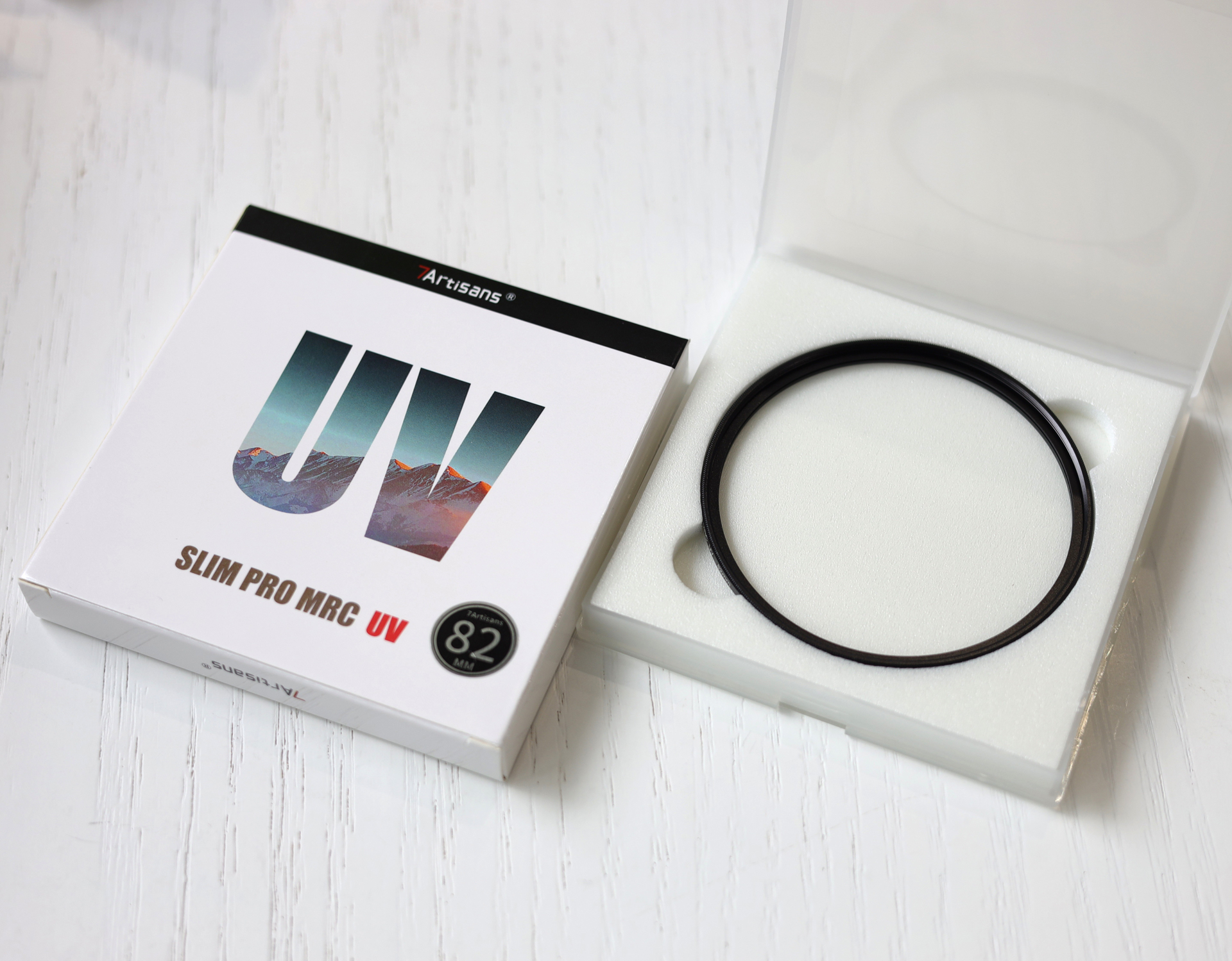 プレゼント品のUVフィルター