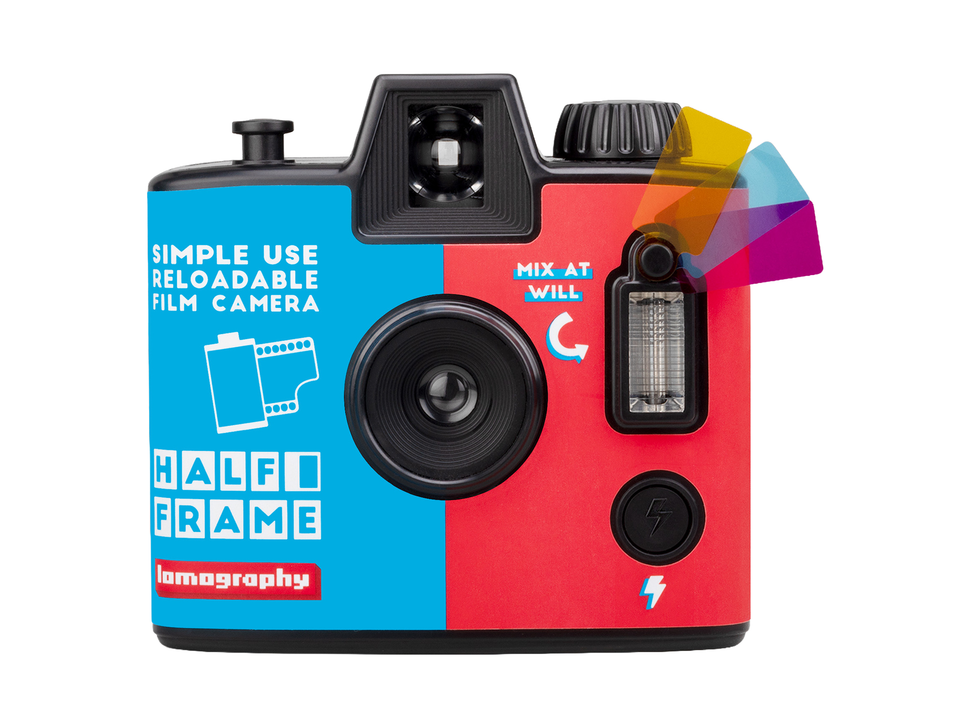 Half-frame Simple Use Reloadable Film Camera LomoChrome Classicolor