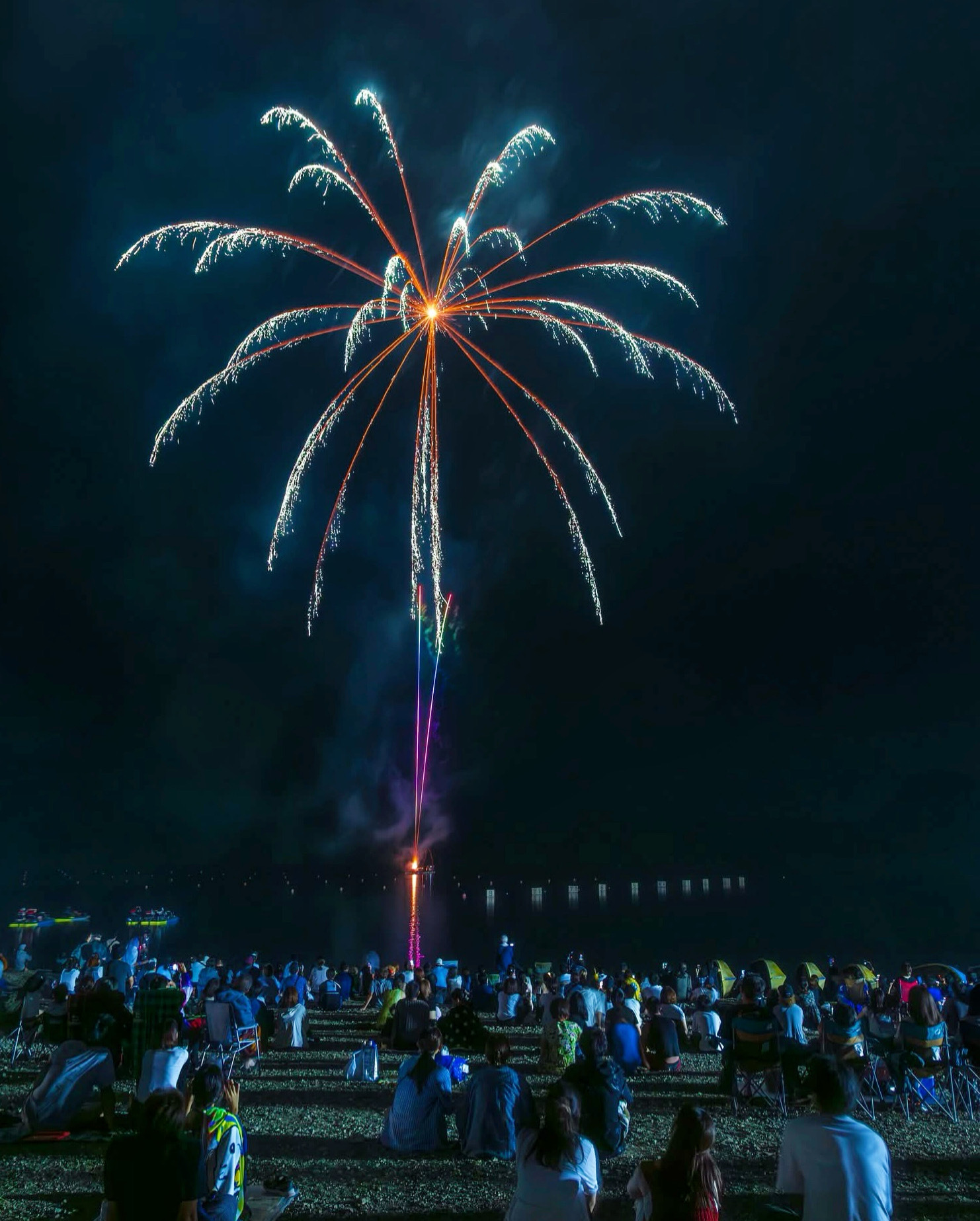 精進湖「涼湖祭」