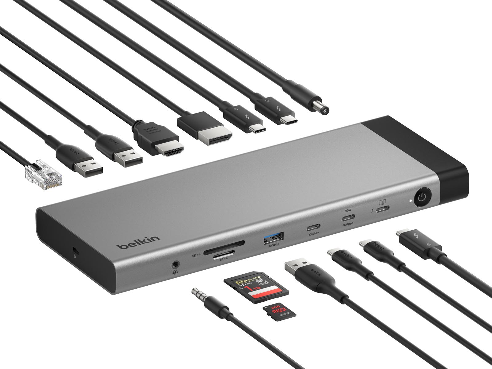 Belkin Connect 14-in-1 Thunderbolt 5ドッキングステーション（INC031）