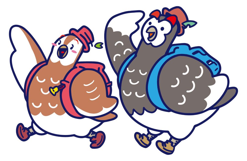 ライチョウちゃん＆ライチョウくん