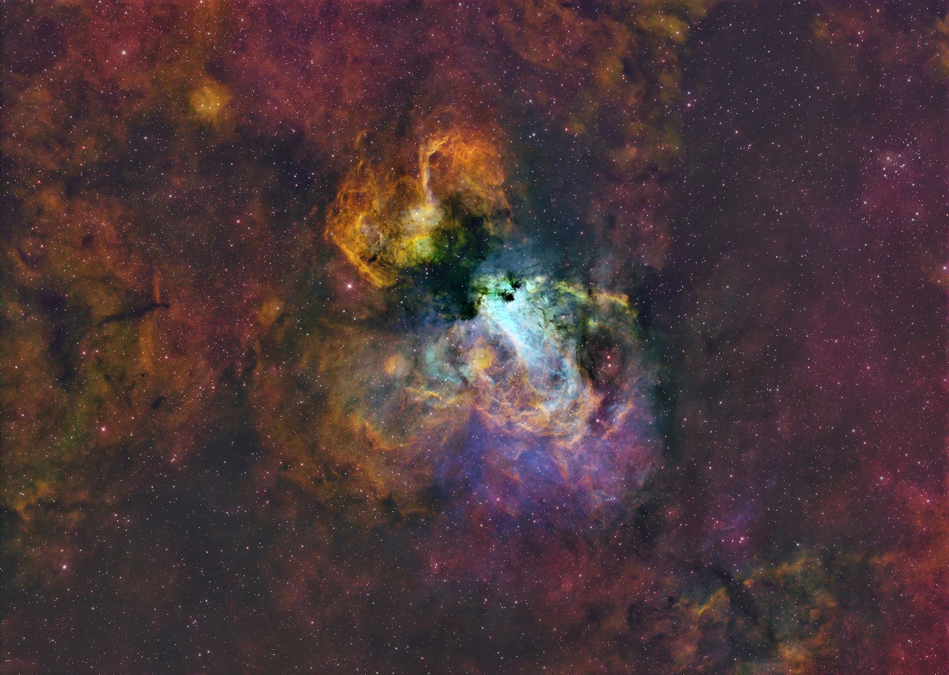 ©张宇航｜M17｜Askar N160 + ZWO ASI2600MM