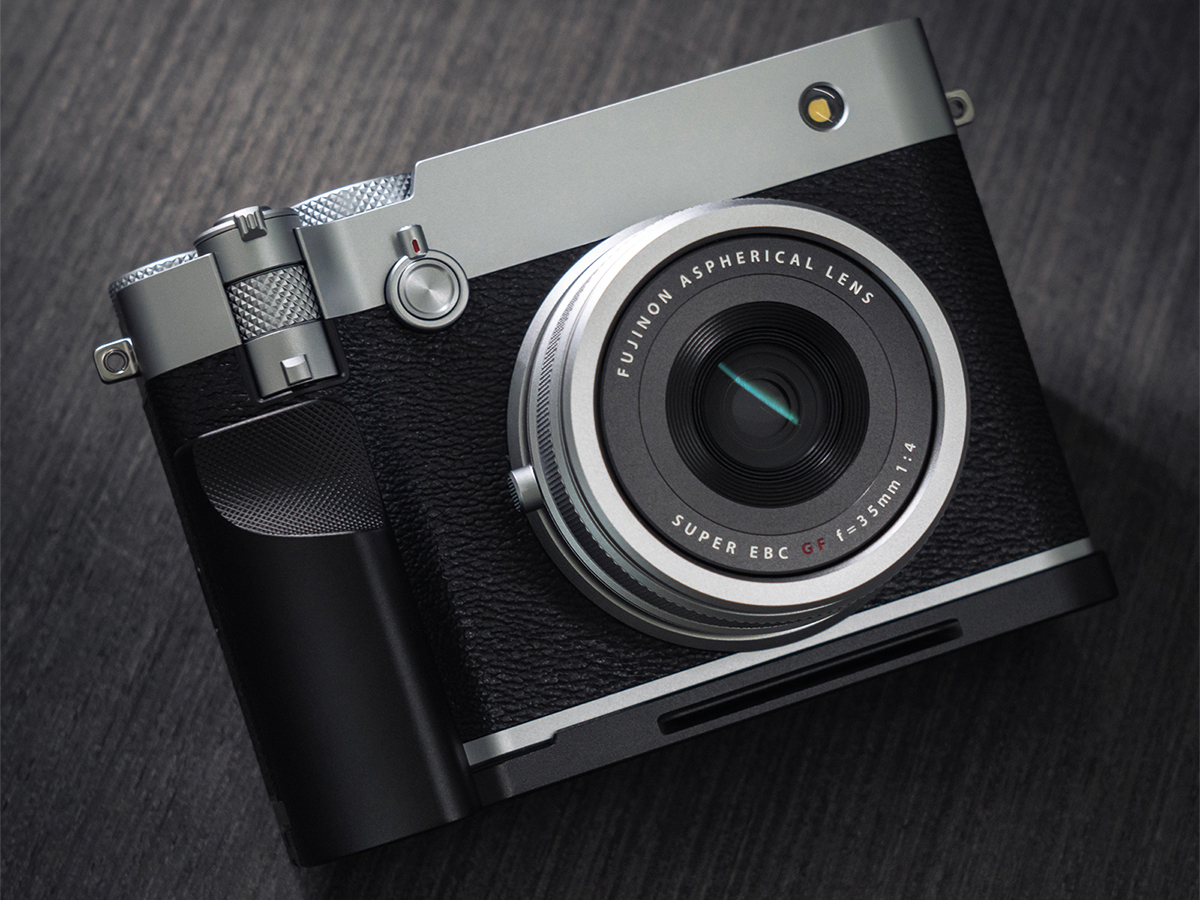 FUJIFILM GFX100RF用 プレミアムカメラグリップ一体型ベースプレート