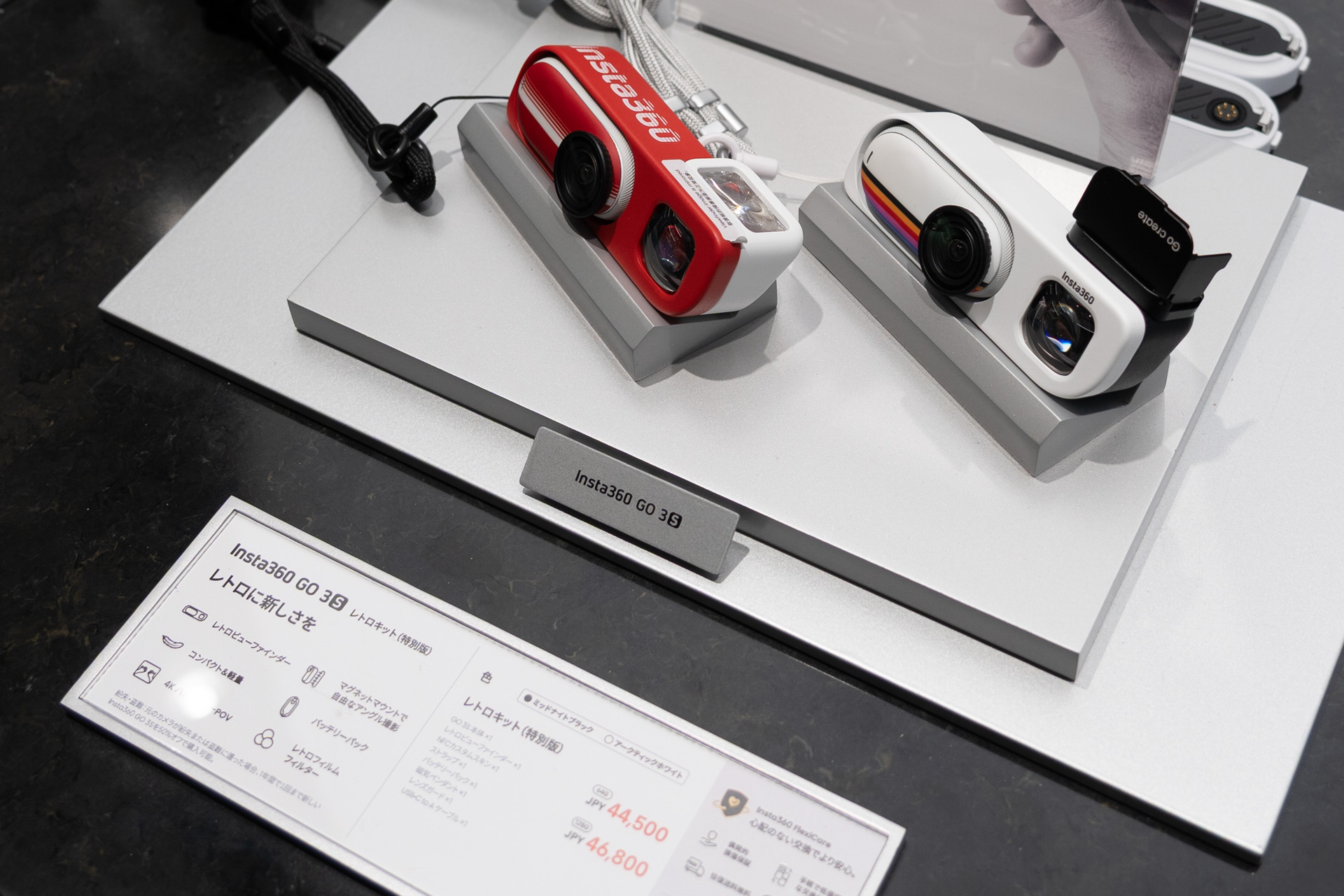 ファインダーでの撮影ができるGO 3S レトロキット