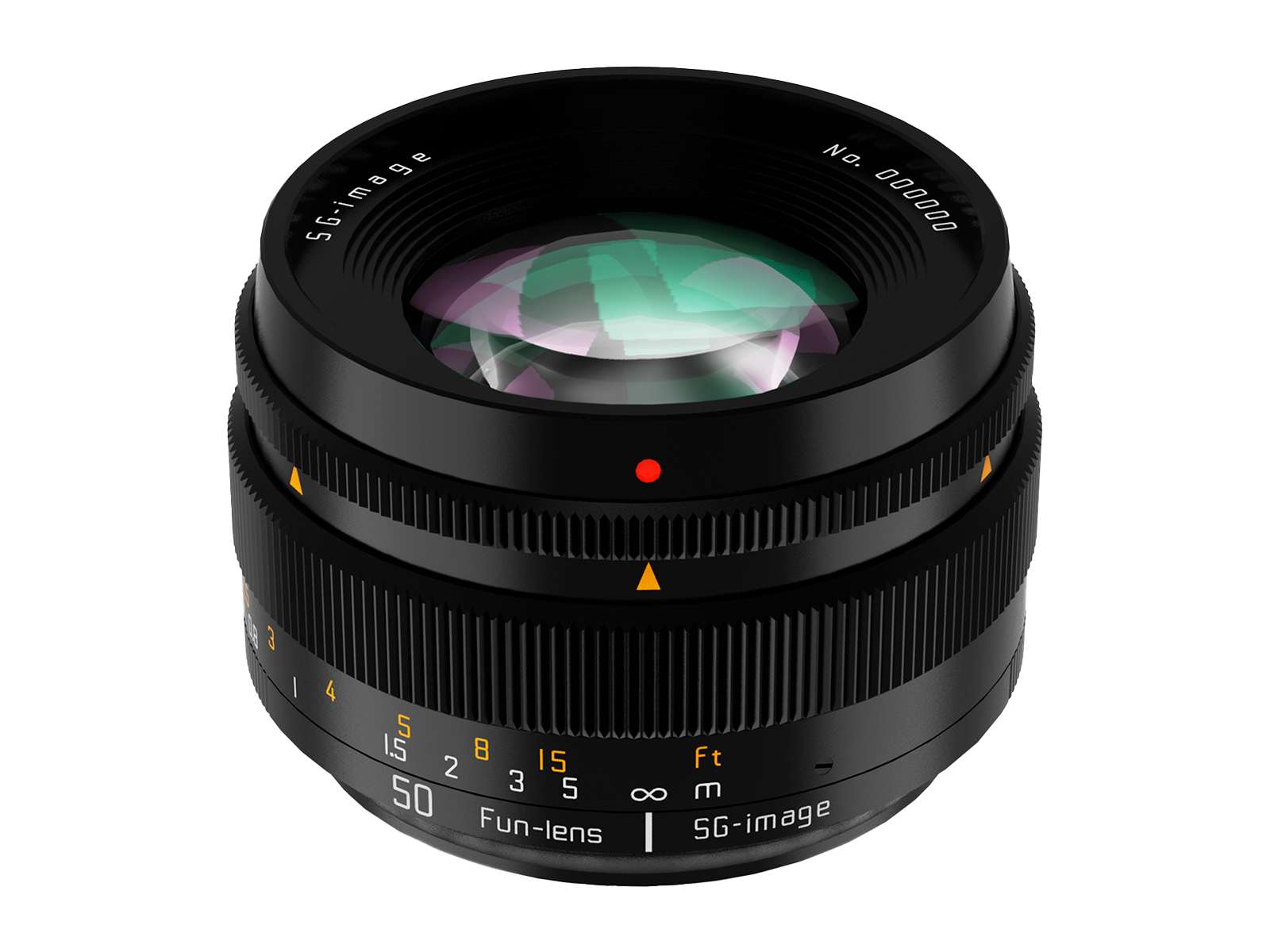 対象製品の1つ「SG-image 50mm F1.8 ファントムレンズ」