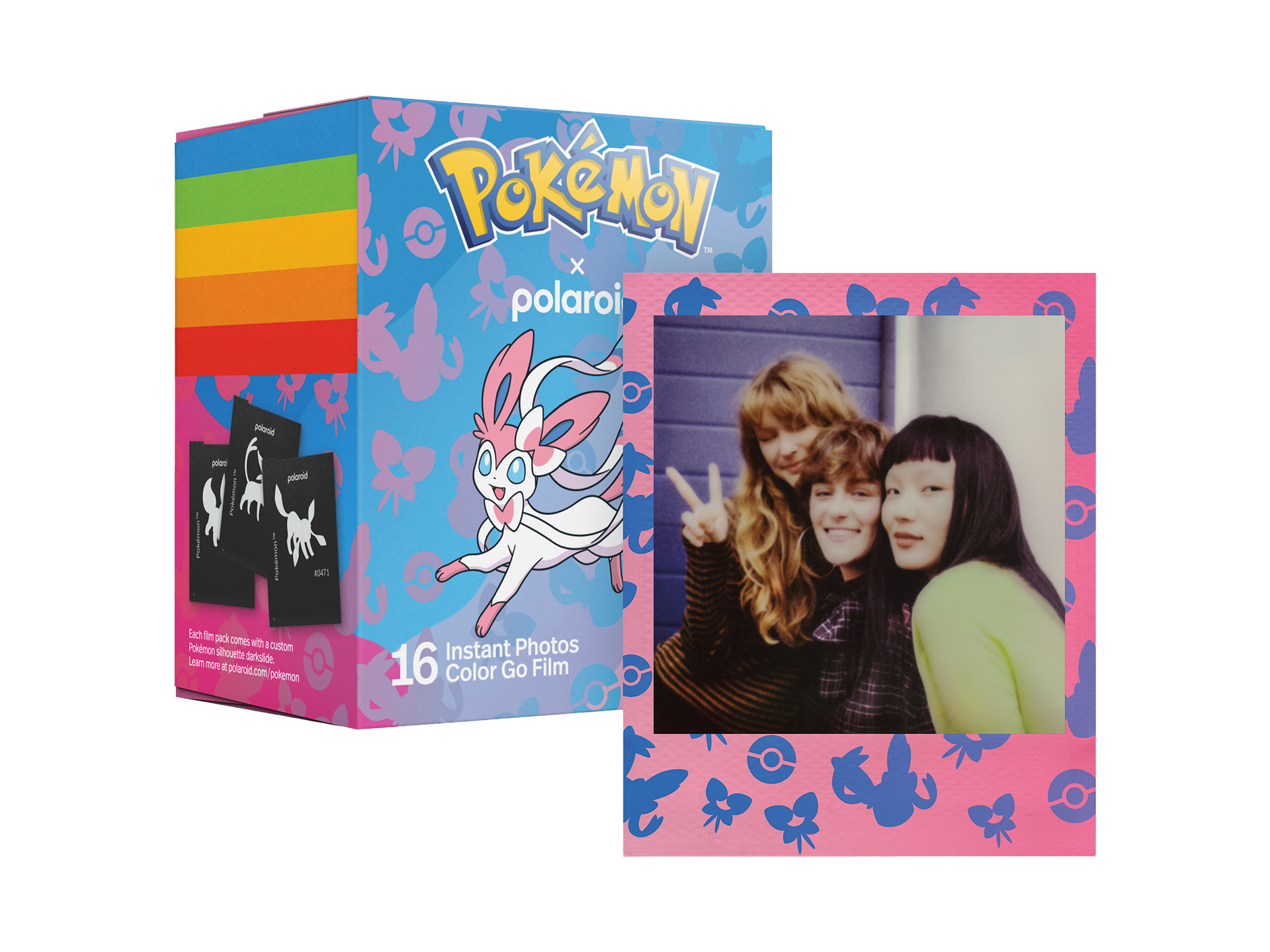 Polaroid Go Color Film ニンフィア特別デザイン ダブルパック（16枚入り）