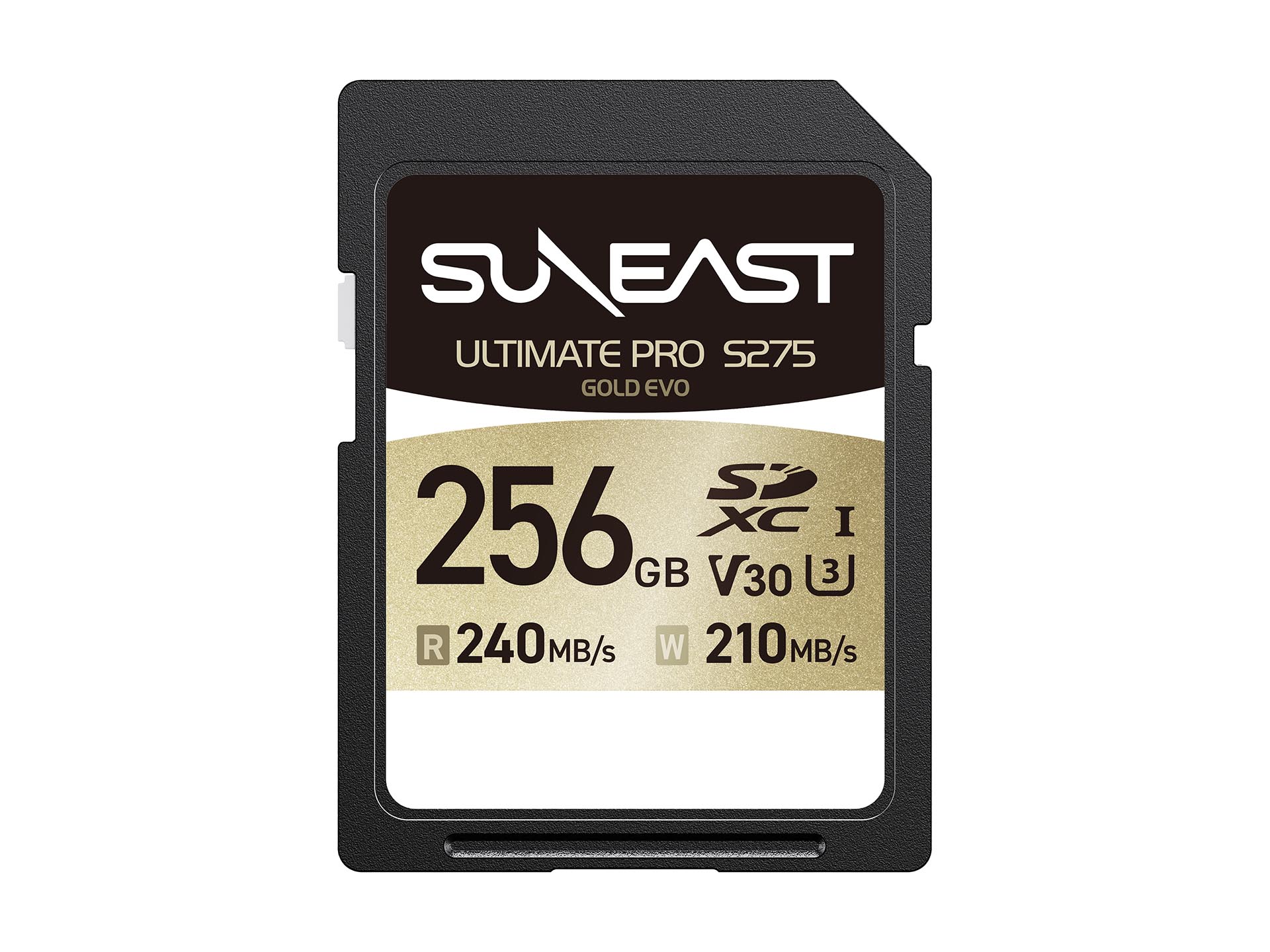 UHS-I V30 SDXCメモリーカード S275 GOLD EVO