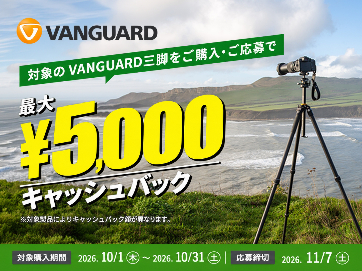 VANGUARD キャッシュバックキャンペーン