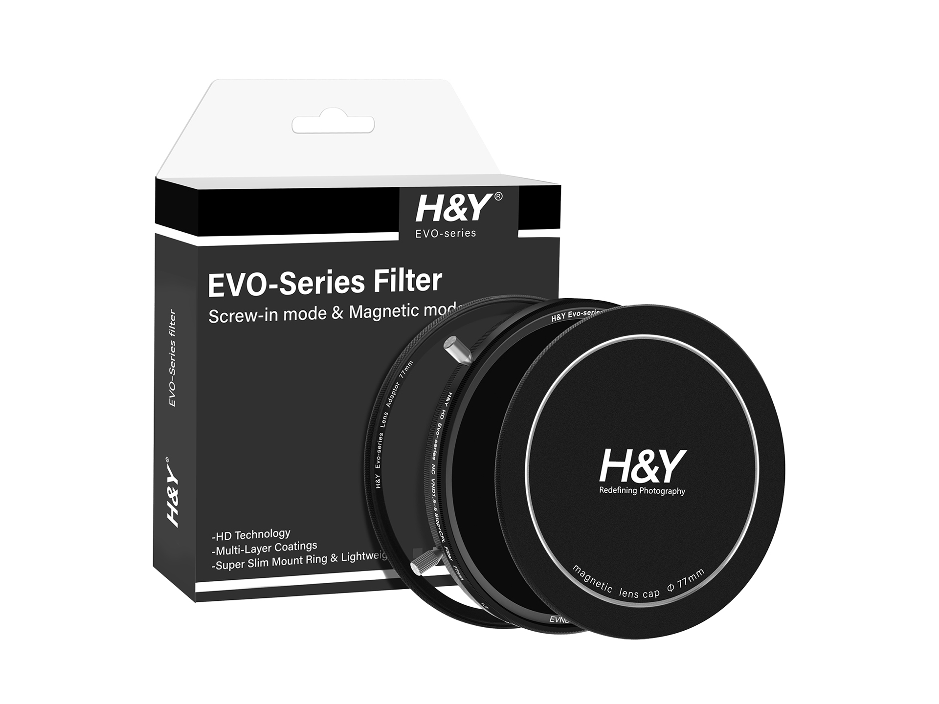 EVO-series Natural Color Vari ND3-32＋CPL フィルター Kit