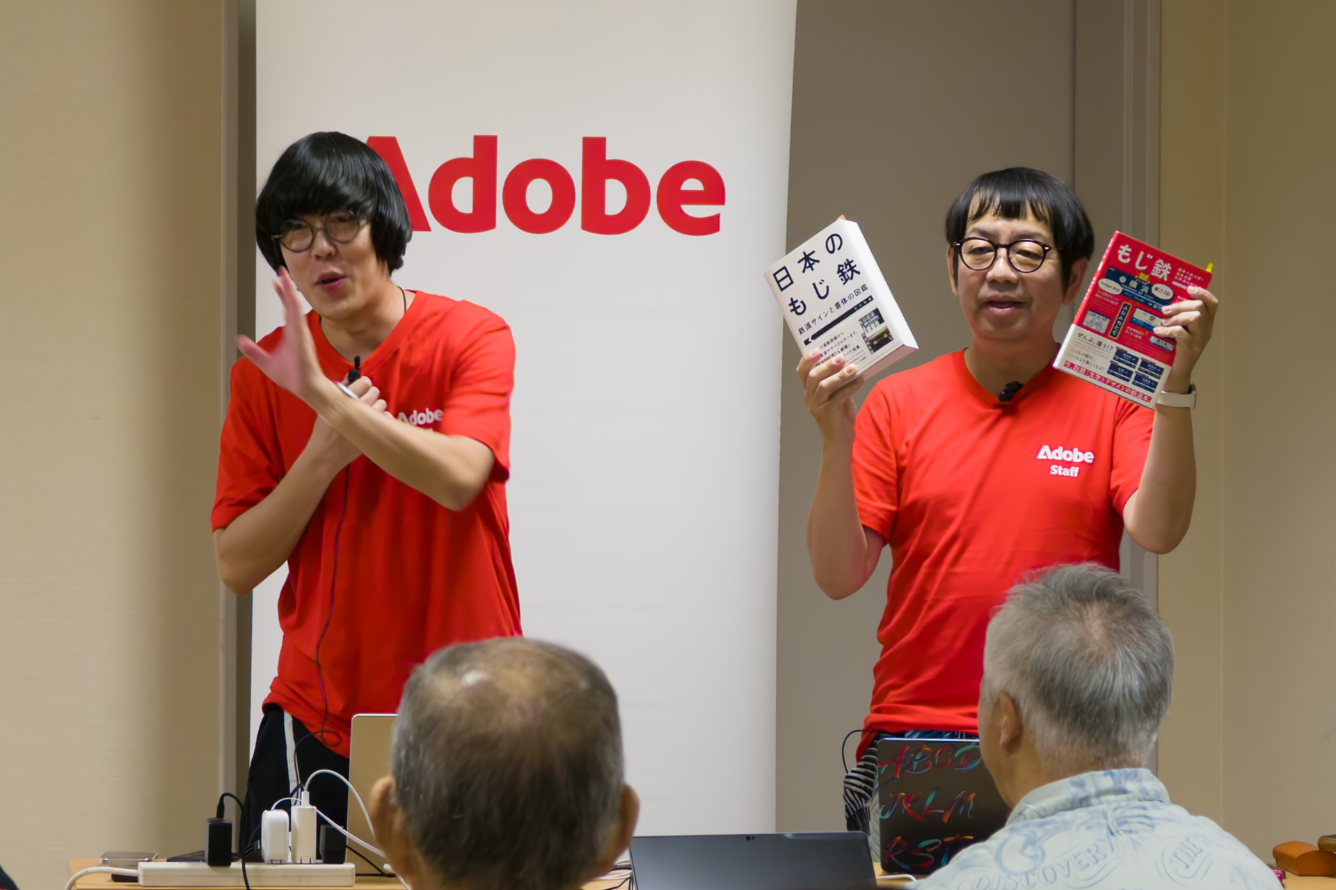 岩本崇さん（右）と石川祐基さん（左）